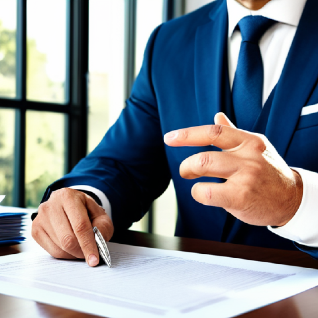 AI 작품의 저작권 소송 준비 과정 - **Prompt:** A professional lawyer in a modern law office, reviewing documents related to AI copyrigh...